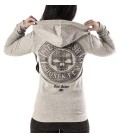 Headrush Zip Hoody All The Way Home Grey