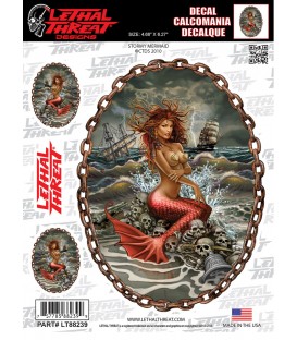 Lethal Angel Sticker 3er Pack Mermaid