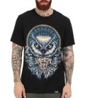 Barmetal Shirt Owl Mandala