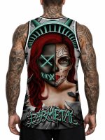 Barmetal Basketball Tank The Purge – Bild 2