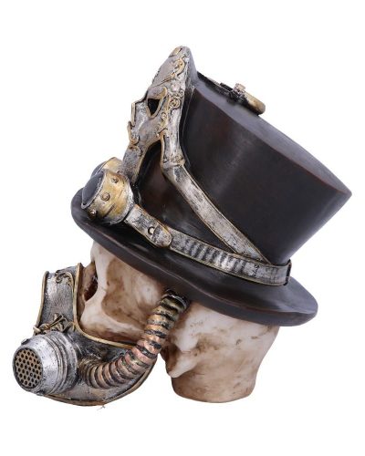 Nemesis Now Steampunk Schädel Breathe Easy