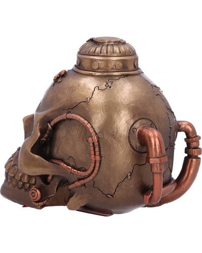 Nemesis Now Steampunk Schädel Pipe Up