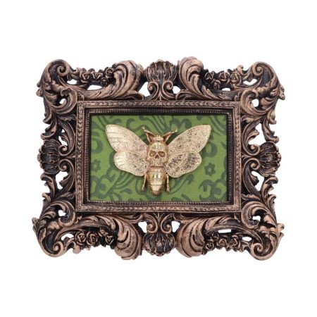 Nemesis Now Wandrelief Moth Macabre Rechteckig