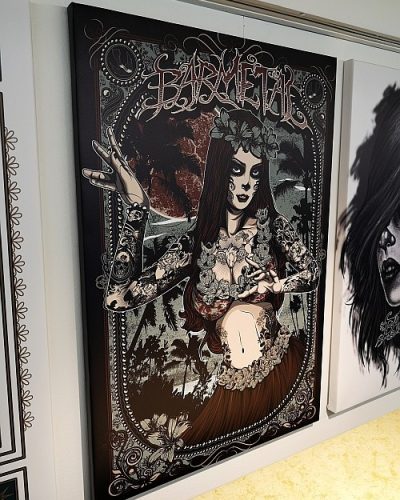 Barmetal Leinwand 90x60 CM Aloha from Barmetal