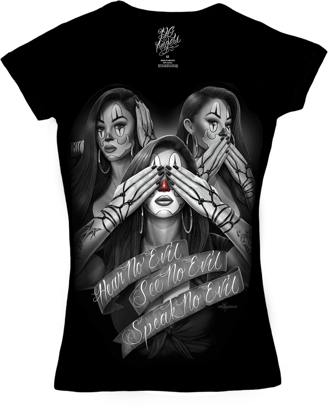 images DGA Shirt See No Hear No V-Neck