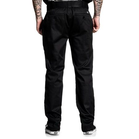 Sullen Stoffhose Chino 925 Schwarz
