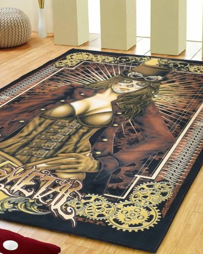 Barmetal Teppich Steampunk Lady 200x149 CM