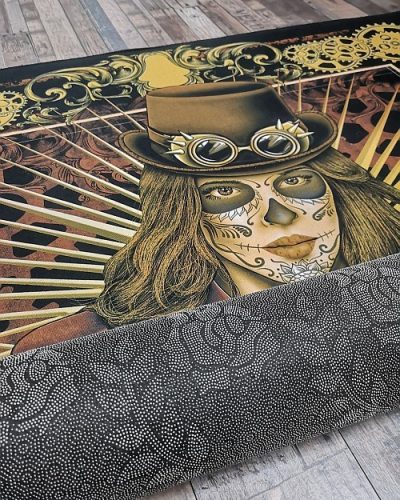 Barmetal Teppich Steampunk Lady 200x149 CM
