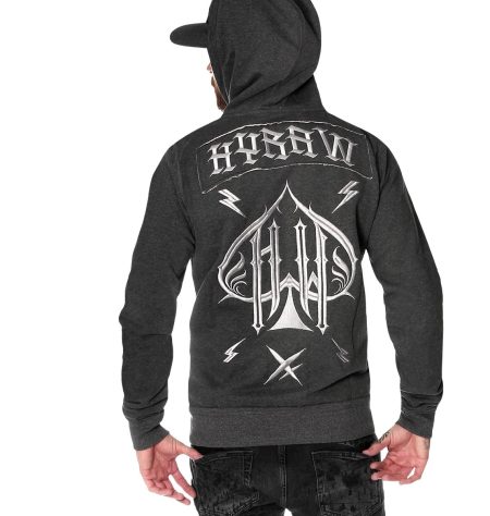 Hyraw Zip Hoody Ace of Spades