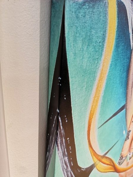 Barmetal Leinwand 90x60 CM Cervena