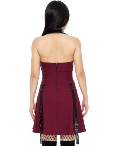 Killstar Dress Psy-Ops Bloody Red