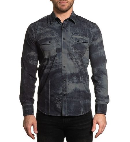 Affliction Hemd Traction
