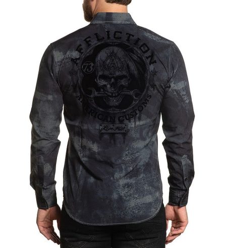 Affliction Hemd Traction