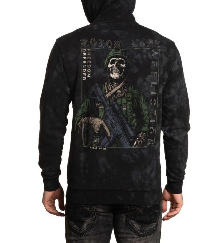 Affliction Zip-Hoody Snakehead