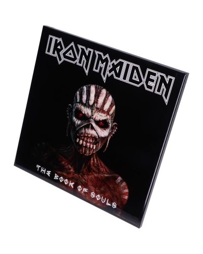 Iron Maiden Book of Souls Hochglanz Bild hinter Glas