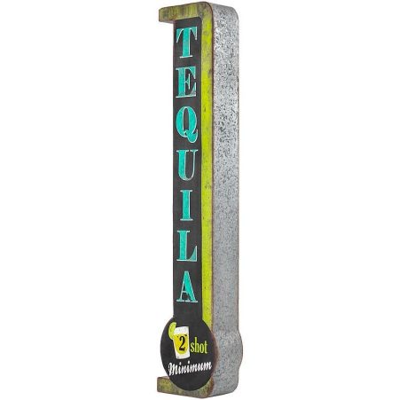 Mancave Tequila Bar Wanddeko LED