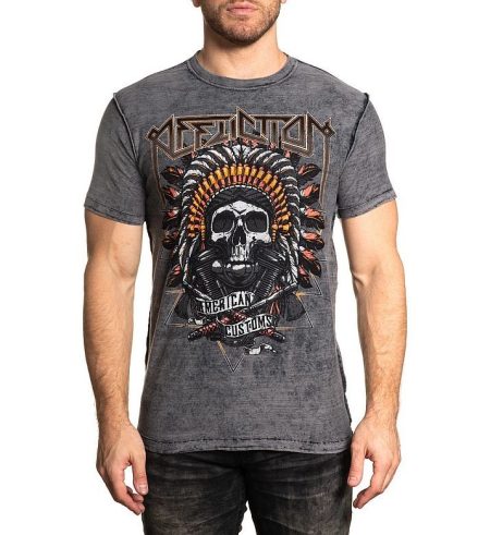 Affliction Shirt Reversibe 2 in 1 AC Native Rye