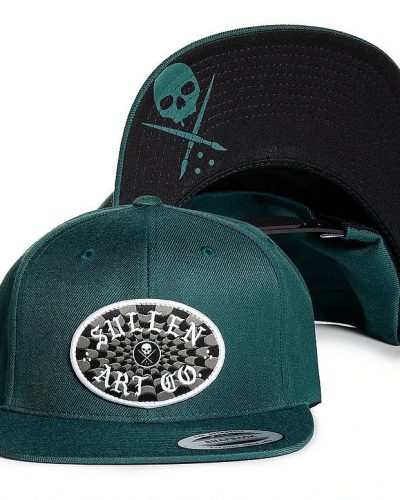 Sullen Snapback Cap Check Teal