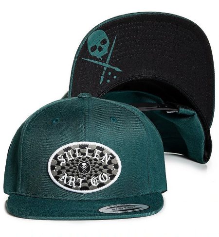 Sullen Snapback Cap Check Teal