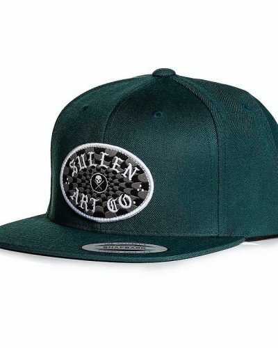 Sullen Snapback Cap Check Teal