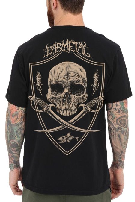 Barmetal Shirt Skulls N' Swords