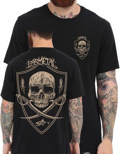 Barmetal Shirt Skulls N' Swords