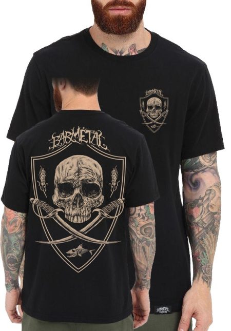 Barmetal Shirt Skulls N' Swords