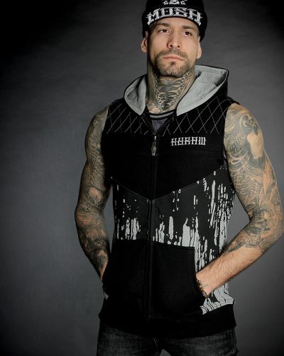 Hyraw Ärmellos Zip Hoody Hostile