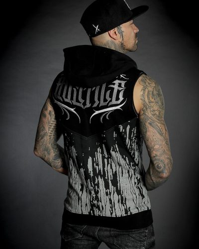 Hyraw Ärmellos Zip Hoody Hostile