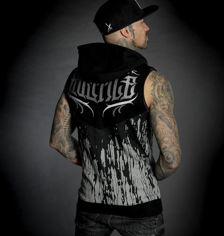 Hyraw Ärmellos Zip Hoody Hostile