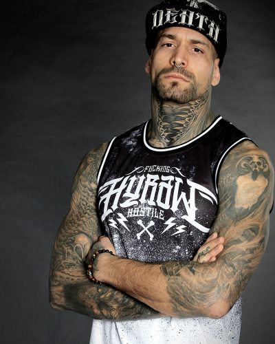 Hyraw Basketball Tank White Blazon