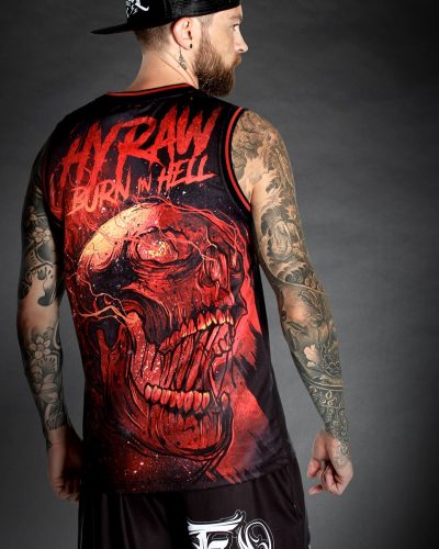 Hyraw Basketball Tank Burn in Hell