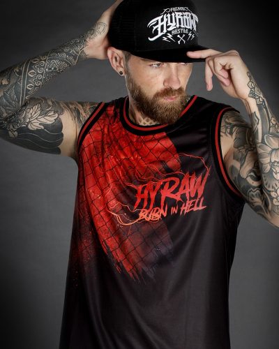 Hyraw Basketball Tank Burn in Hell