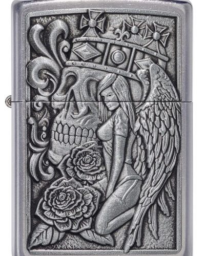 Zippo Feuerzeug Skull and Angel
