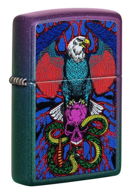 Zippo Feuerzeug Eagle Skull