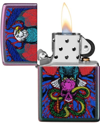 Zippo Feuerzeug Eagle Skull
