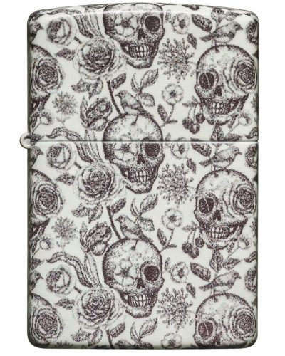 Zippo Skeleton / leuchtet im Dunkeln