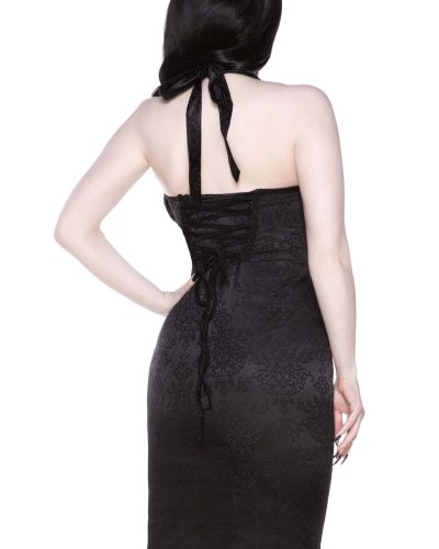 Killstar Behind Da'mask Pencil Dress