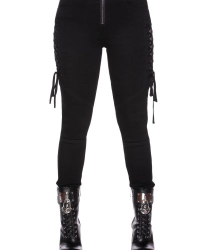 Killstar Skinny Jeans Get Laced