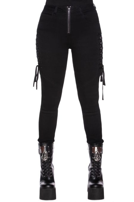 Killstar Skinny Jeans Get Laced