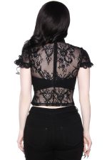 Killstar Crop Top Rena Lace