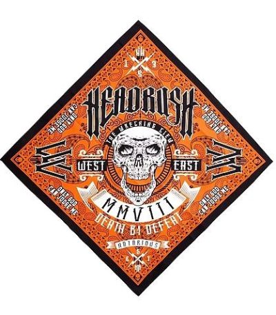 Headrush Bandana Orange