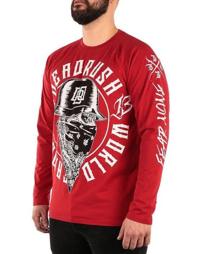 Headrush Longsleeve Black Cloud Red