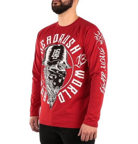 Headrush Longsleeve Black Cloud Red