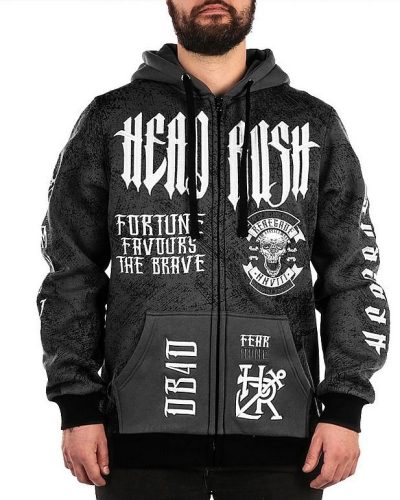 Headrush Zip-Hoody Jacke Renegade Black