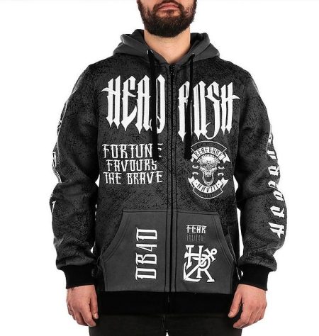 Headrush Zip-Hoody Jacke Renegade Black