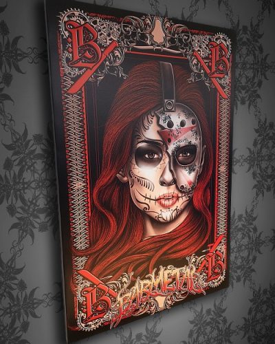 Barmetal Leinwand 90x60 CM 13th