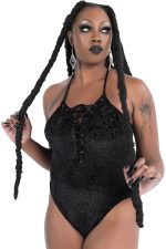 Killstar Bodysuit Midnight Velvet