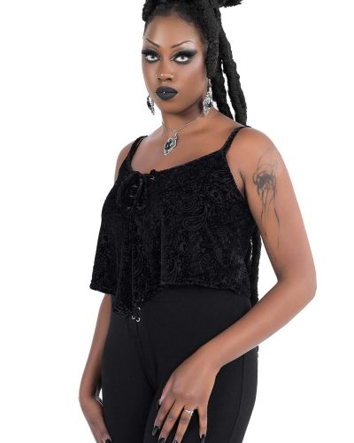 Killstar Top Cosmic Certainty Velvet