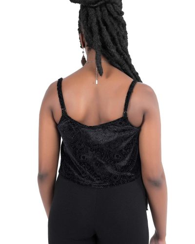 Killstar Top Cosmic Certainty Velvet